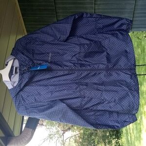 Columbia NWT med Windbreaker polka dot